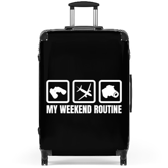 Plane Lover Weekend Suitcases