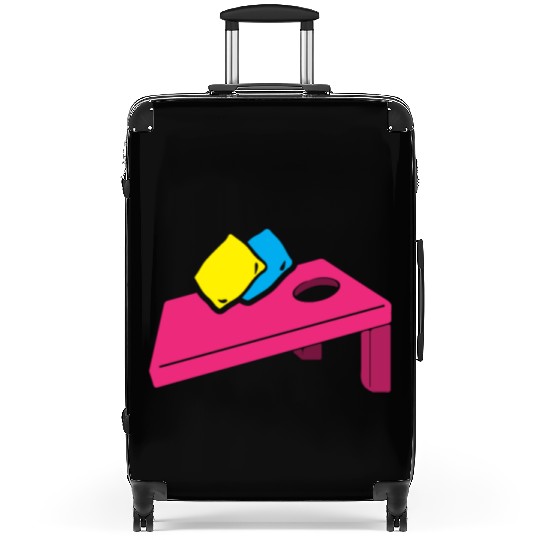Step Back I'm A Cornhole Champion Suitcases