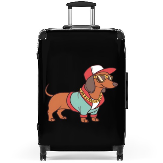 Hip Hop Dachshund Music Dachshund Song Singing Suitcases