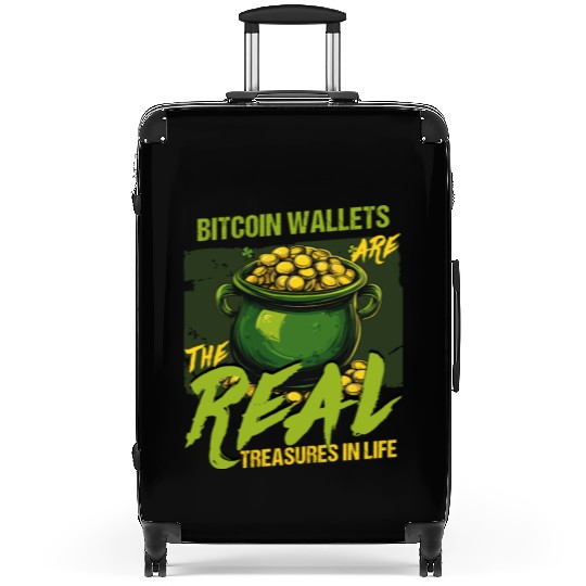 St Patricks Day Bitcoin Wallets The Real Treasures Suitcases