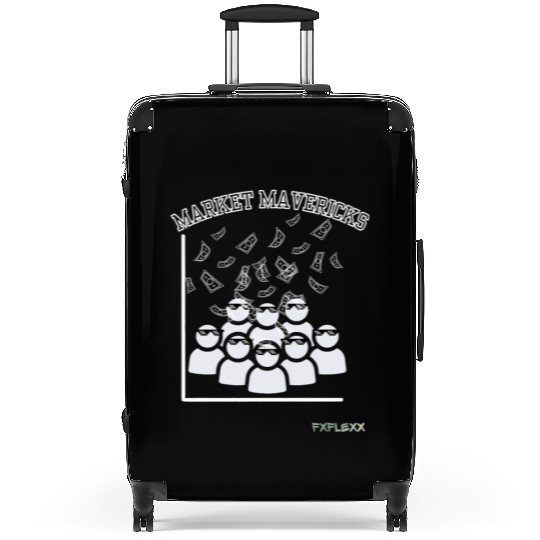 Market Mavericks Suitcases