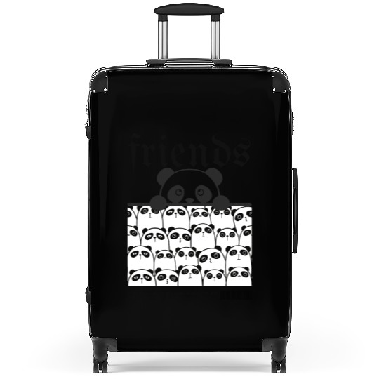 Real Friends Panda Suitcases