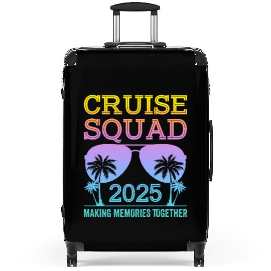 Cruise Squad 2025 - Ultimate Vacation Vibes Suitcases