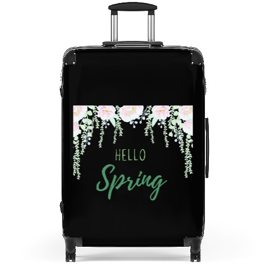 Hello Spring Suitcases