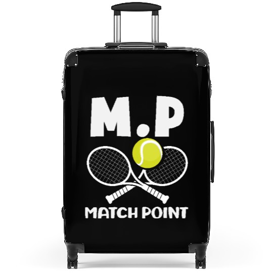 Tennis Match Point Enthusiast Design Suitcases