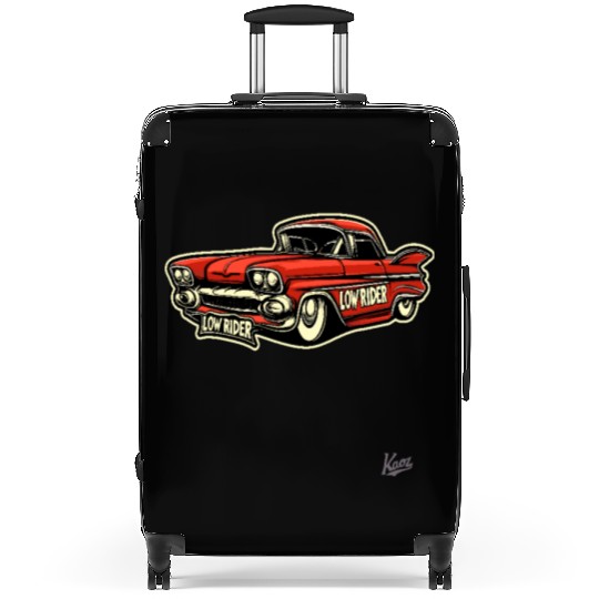 Classic Cholo Lowrider Car Suitcases