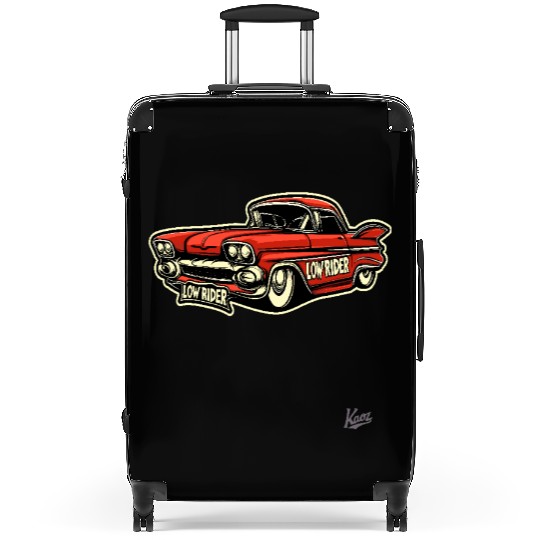 Classic Cholo Lowrider Car Suitcases