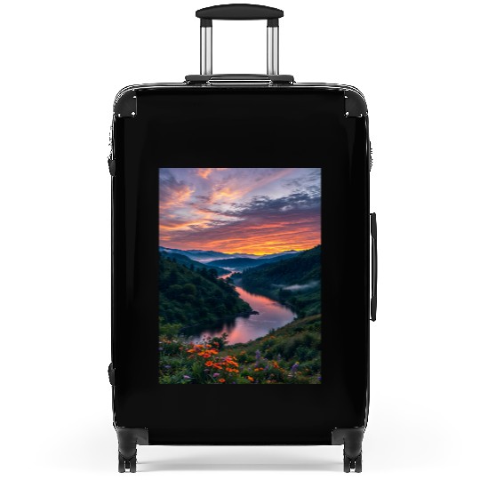 Twilight Riverbend Suitcases