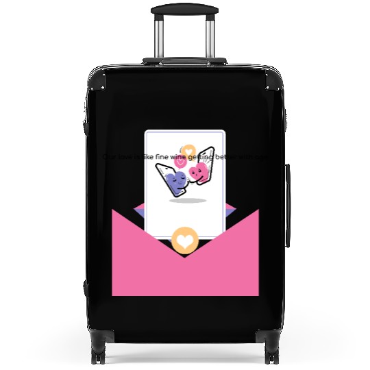 Getting Better with Age Valentine Day Suitcases