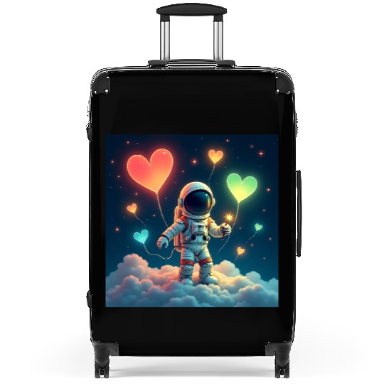 Astronauts are full of love Suitcases