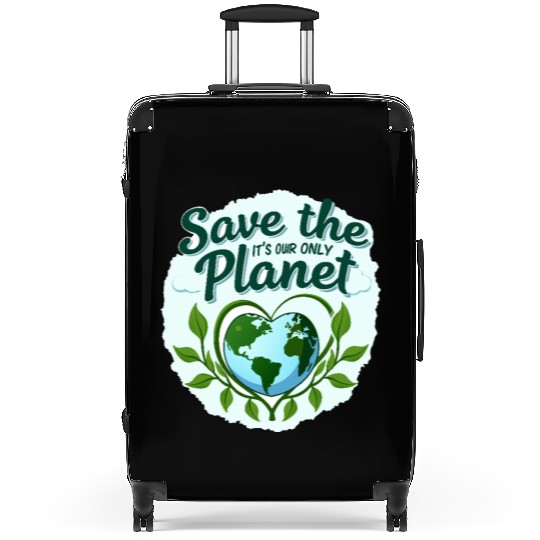 Eco-Friendly Earth Design Suitcases