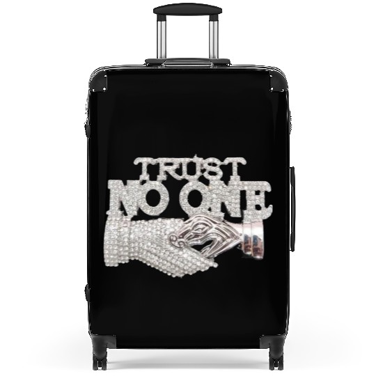 Trust No One Suitcases