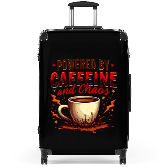 Caffeine Chaos Suitcases