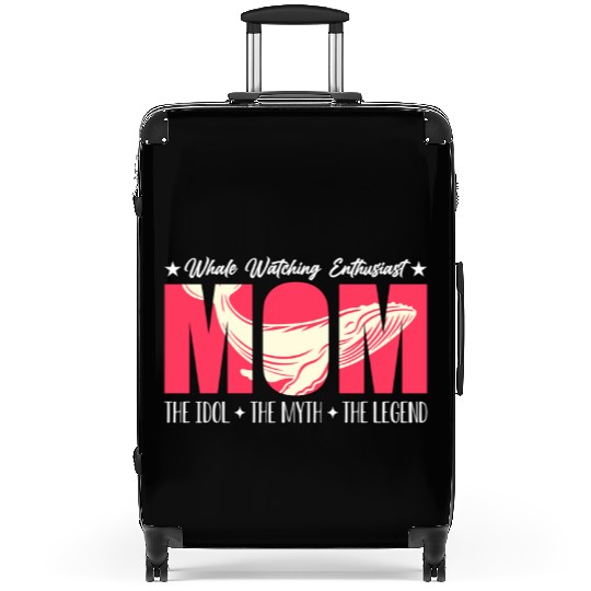 Whale Watching Enthusiast Mom The Idol Sea Lover Suitcases