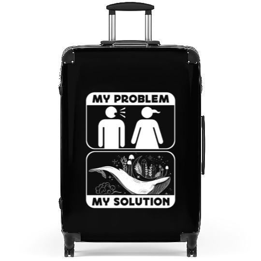Whale Watching My Problem My Pictogram Mom Dad Suitcases