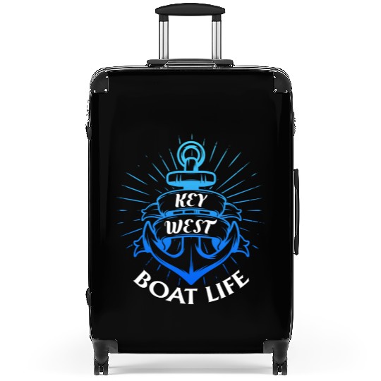 KEY-WEST BOAT LIFE Sailing Florida Keys West Keys Suitcases