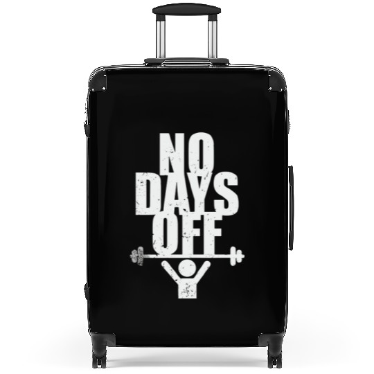 No Days Off Gym Suitcases