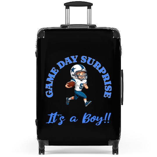 Game Day Surprise for Football Lovers Its a Boy Suitcases