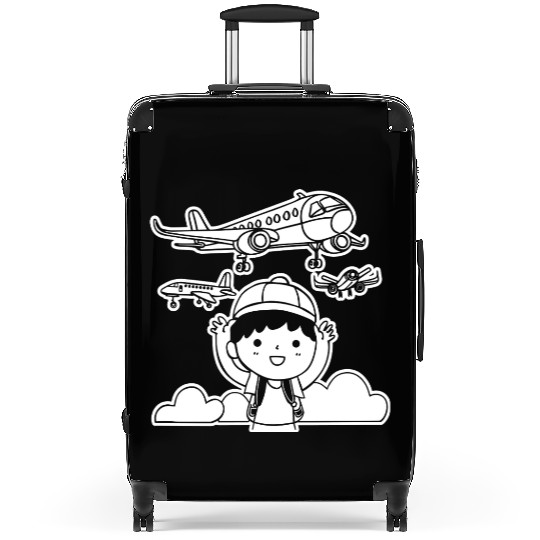 Funny Aircraft Suitcases