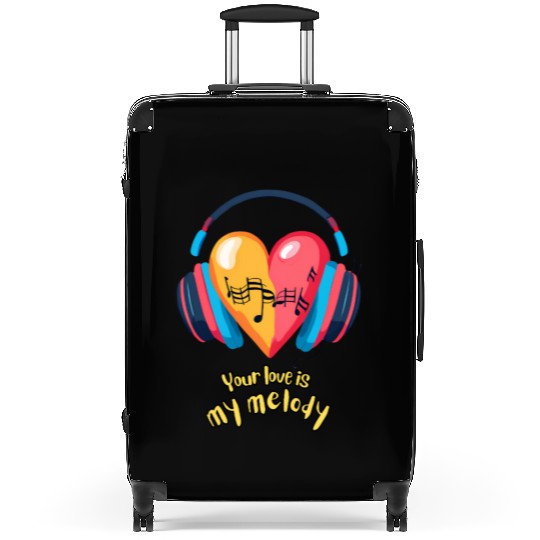 Your Love is My Melody Suitcases