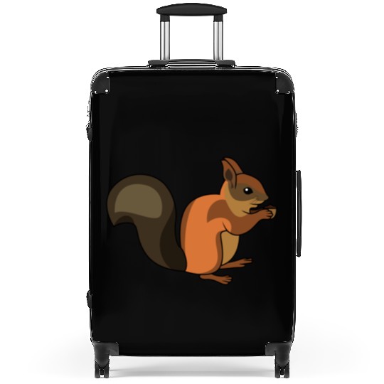 Red squirrel Suitcases