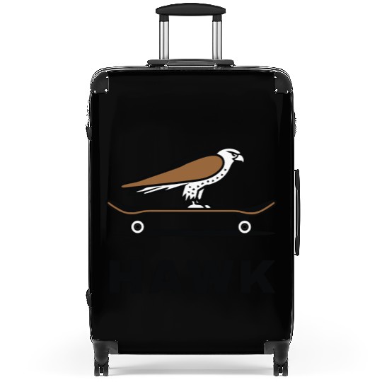 Hawk Skater Fan Skateboard Stunts Freestyle Gift Suitcases