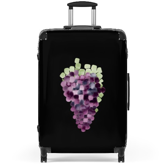 Grape Mosaic Suitcases