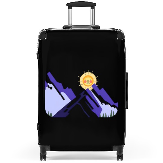 Sun & Mountains Suitcases