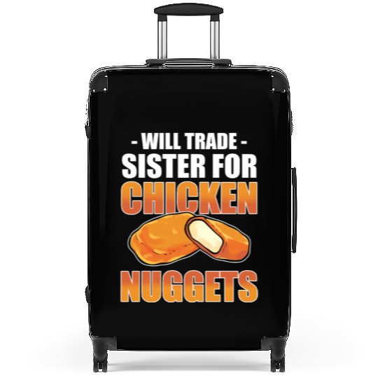 Chicken Nugget Will Trade Sister Chicken Nuggets Suitcases