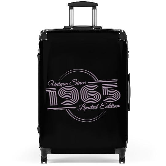 60th Birthday Retro 1965 Limited Edition Suitcases