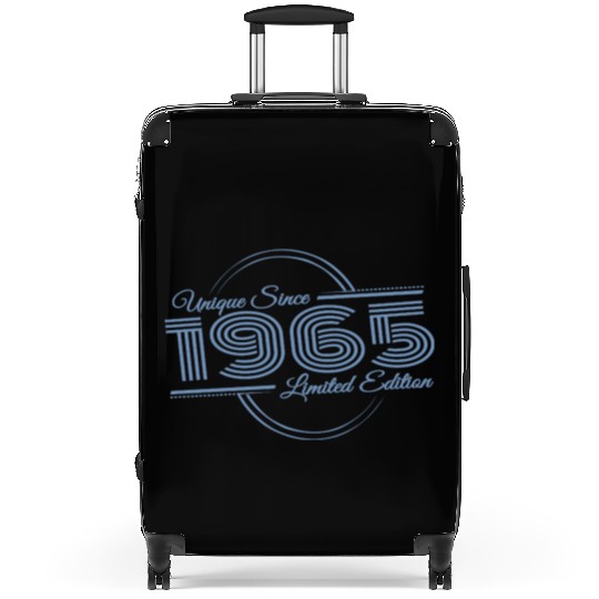 60th Birthday Retro 1965 Limited Edition Suitcases