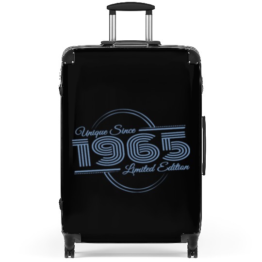 60th Birthday Retro 1965 Limited Edition Suitcases