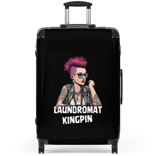 Laundromat Kingpin - Punk Rock Girl Suitcases