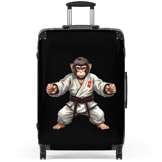 Karate Judo Monkey Chimpanzee Martial arts Suitcases