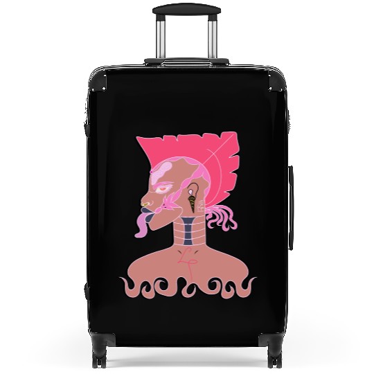Punk Medusa Suitcases