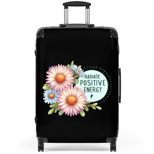 Radiate Positive Energy: Daisy and Bloom Art Suitcases
