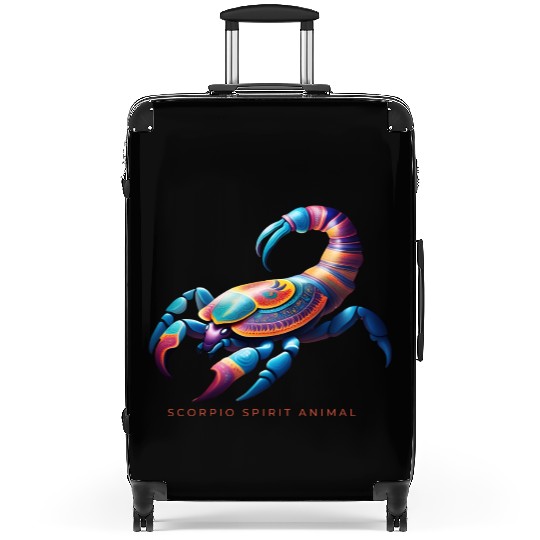 Scorpio Spirit Animal Scorpion Alebrije Male Suitcases