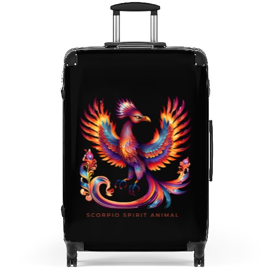 Scorpio Spirit Animal Phenix Alebrije Male Suitcases