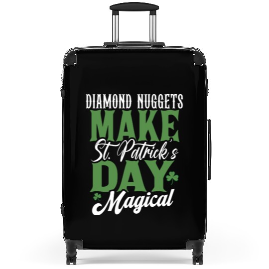 Diamond Nuggets Make St Patricks Day Magical Suitcases