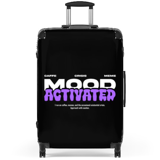 Mood Activated – Powered by Vibes Suitcases
