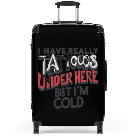 Inked & Cold - Tattoo Lover's Statement Suitcases