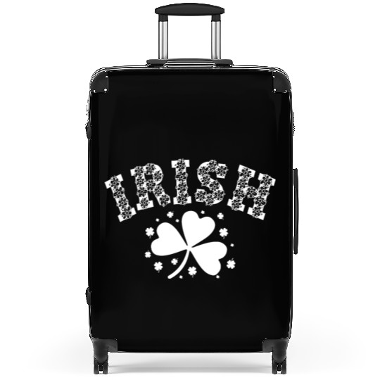 Embroidered Irish, St Patricks Day, St Paddys Day Suitcases