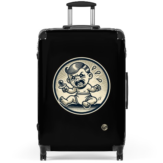 Spoiled Crybaby – Vintage Cartoon Suitcases