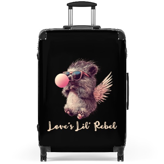 Love’s Little Rebel | Cool Lil’ Hedgehog Suitcases