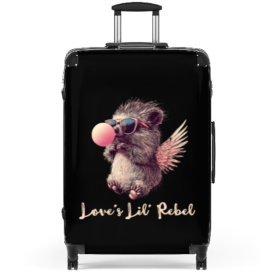 Love’s Little Rebel | Cool Lil’ Hedgehog Suitcases
