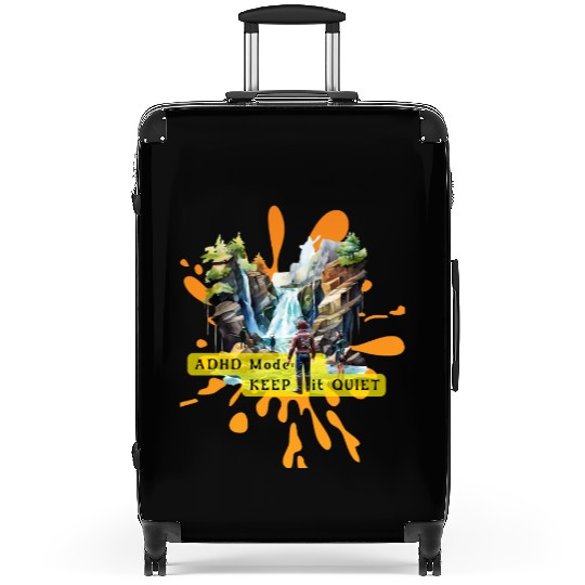 NEURODIVERGENT adhd noise Suitcases