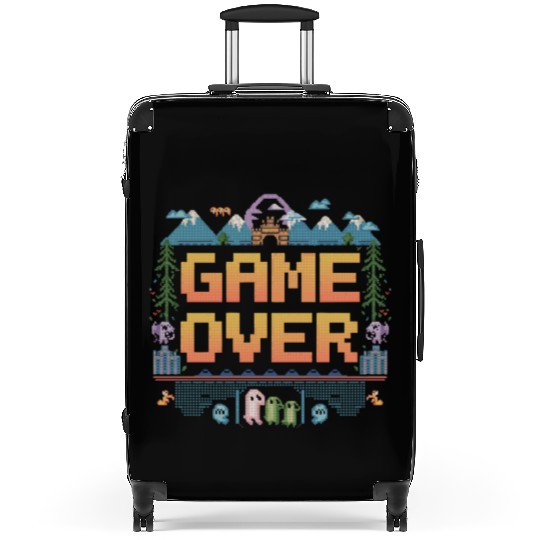 Nostalgic Retro Gamer Apparel Suitcases