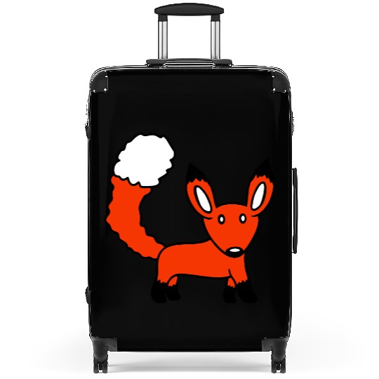Red Fox Forest Animal Cunning Smart Cute Wild Dog Suitcases