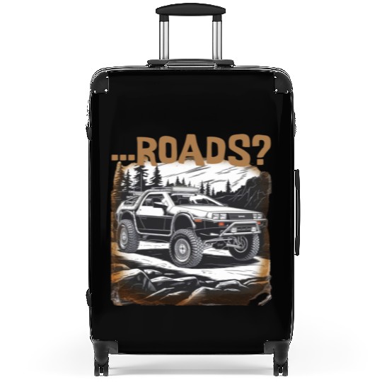 Off-road Delorean Suitcases
