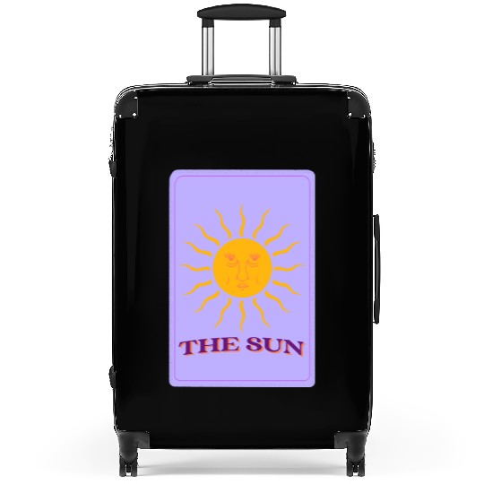 The Sun, Aesthetic Tarot Cards Suitcases